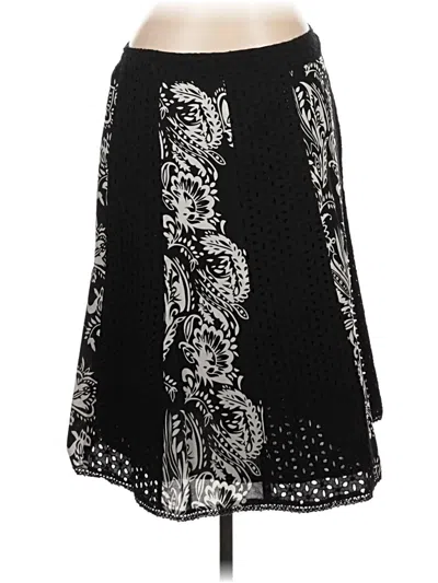 Pre-owned Alfred Dunner Formal Skirt In Black