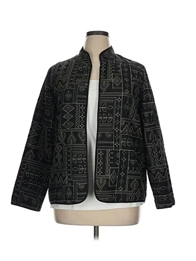 Pre-owned Alfred Dunner Jacket In Black