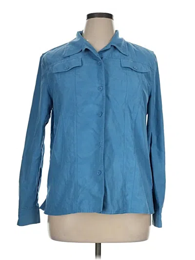 Pre-owned Alfred Dunner Jacket In Blue
