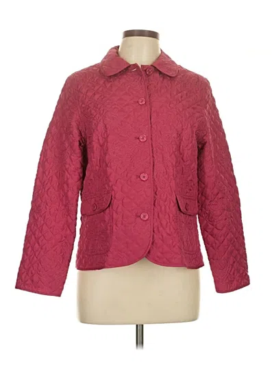 Pre-owned Alfred Dunner Jacket In Pink