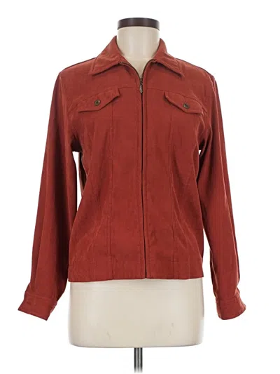 Pre-owned Alfred Dunner Jacket In Red