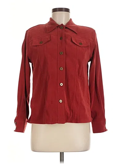 Pre-owned Alfred Dunner Jacket In Red