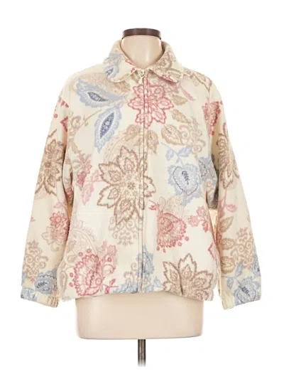 Pre-owned Alfred Dunner Jacket In White