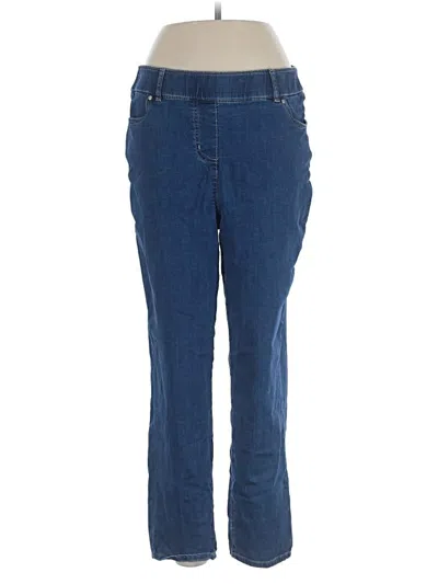 Pre-owned Alfred Dunner Jeans In Blue