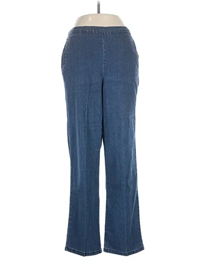 Pre-owned Alfred Dunner Jeans In Blue