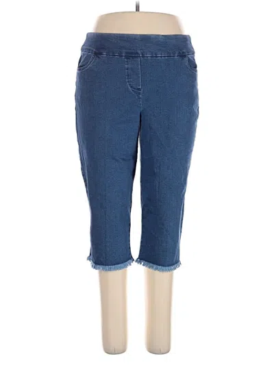 Pre-owned Alfred Dunner Jeans In Blue