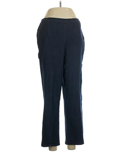 Pre-owned Alfred Dunner Jeggings In Blue