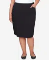 ALFRED DUNNER PLUS SIZE CLASSIC STRETCH WAIST SKIRT