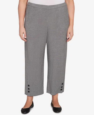 Alfred Dunner Plus Size Elastic Ankle Pant