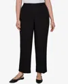 Alfred Dunner Plus Size Pull-on Straight-leg Pants In Black