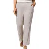Alfred Dunner Plus St. Moritz Womens Textured Corduroy Straight Leg Pants