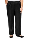 ALFRED DUNNER PLUS WOMENS HIGH RISE OFFICE STRAIGHT LEG PANTS