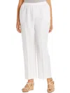 Alfred Dunner Plus Size Classic Pull-on Straight-leg Pants In White