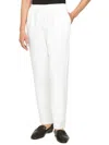 Alfred Dunner Plus Size Classic Pull-on Straight-leg Short Length Pants In White