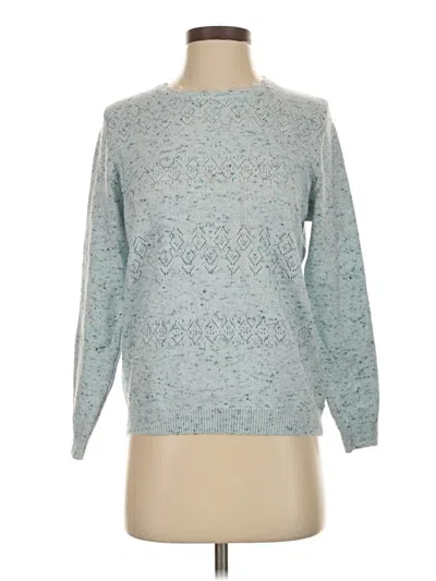 Pre-owned Alfred Dunner Pullover Sweater In Blue