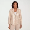 Alfred Dunner Urban Legend Womens Lightweight Jacket In Neutral
