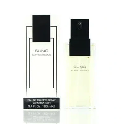 Alfred Sung 3.3 oz Eau De Toilette Spray In Transparent