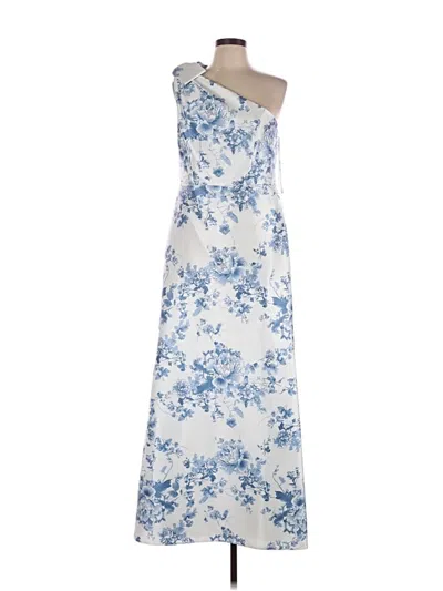 Alfred Sung Casual Dress In Blue