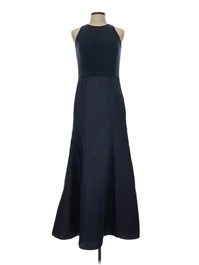 Pre-owned Alfred Sung Casual Dress In Blue