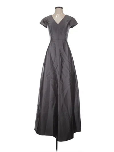 Pre-owned Alfred Sung Casual Dress In Gray