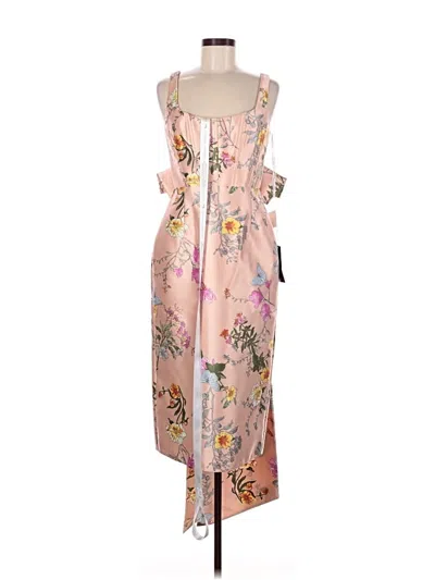 Alfred Sung Casual Dress In Pink