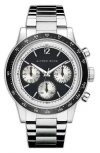 Alfred Sung Chronograph Ii Bracelet Strap Watch, 44mm In Black