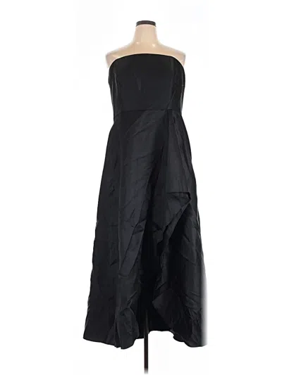 Pre-owned Alfred Sung Cocktail Dress In Black