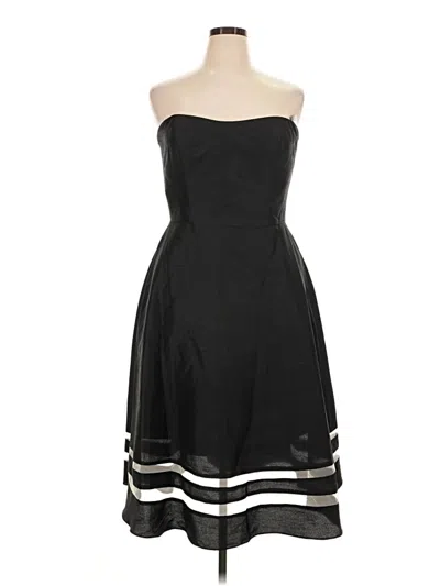 Pre-owned Alfred Sung Cocktail Dress In Black