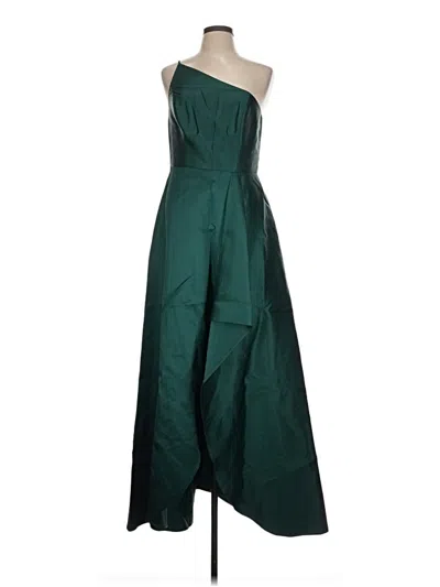 Pre-owned Alfred Sung Cocktail Dress In Green