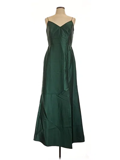 Pre-owned Alfred Sung Cocktail Dress In Green
