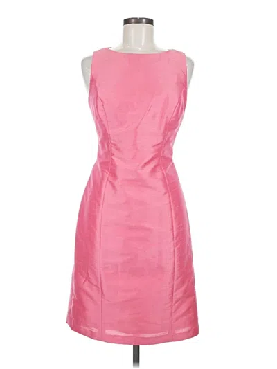 Pre-owned Alfred Sung Cocktail Dress In Pink
