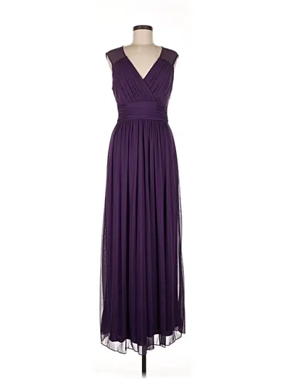 Pre-owned Alfred Sung Cocktail Dress In Purple