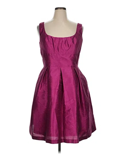 Pre-owned Alfred Sung Cocktail Dress In Purple