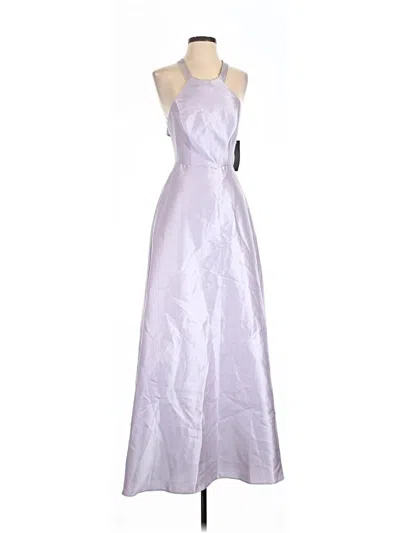 Alfred Sung Cocktail Dress In Silver