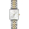 Alfred Sung Harmony Two-tone Bracelet Watch, 22mm X 24mm In Two Tone