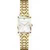 Alfred Sung Octavia Octagon Stainless Steel Bracelet Watch, 23mm X 29mm
