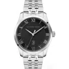 Alfred Sung Tempus Stainless Steel Bracelet Watch, 42mm In Silver Bracelet Black Dial