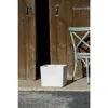 Alfresco Home Square Planter, White