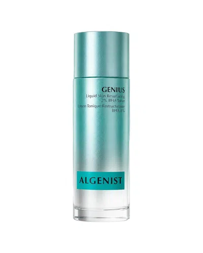 Algenist 3.4oz Genius Liquid Skin Resurfacing Toner In Transparent
