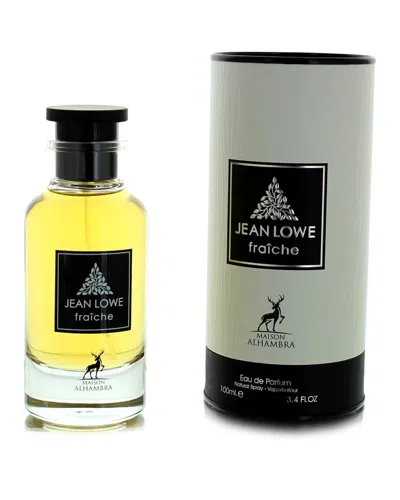 Alhambra Men's 3.4oz Jean Lowe Fraiche Edp