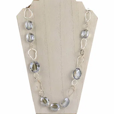 Ali & Bird Jewelry Women's The Barbara Necklace In Ice Blue