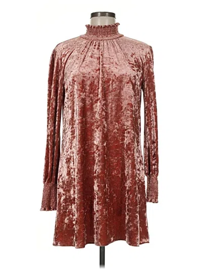 Pre-owned Ali & Jay Casual Dress In Burgundy