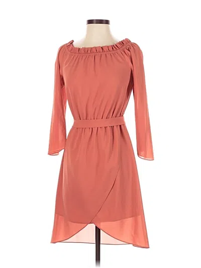 Pre-owned Ali & Jay Casual Dress In Orange