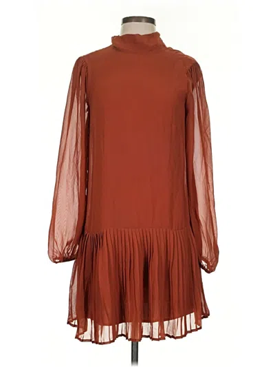 Pre-owned Ali & Jay Casual Dress In Orange