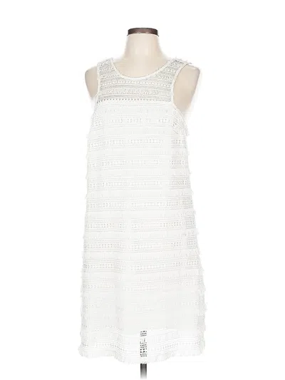 Pre-owned Ali & Jay Casual Dress In White