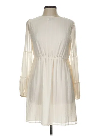 Pre-owned Ali & Jay Casual Dress In White