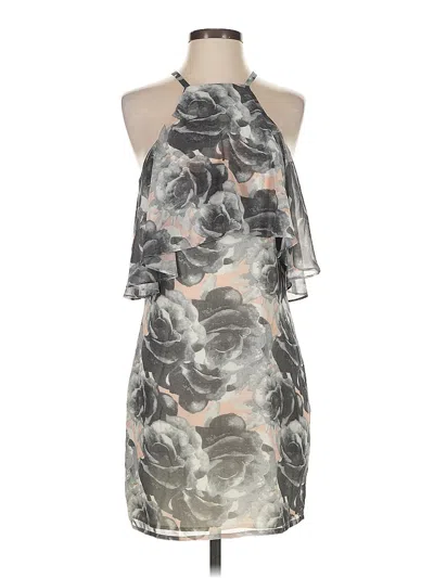 Pre-owned Ali & Jay Cocktail Dress In Gray
