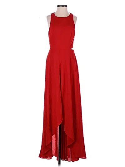 Pre-owned Ali & Jay Cocktail Dress In Red