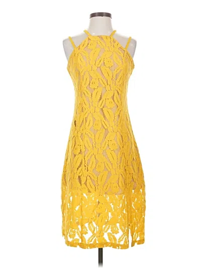 Pre-owned Ali & Jay Cocktail Dress In Yellow