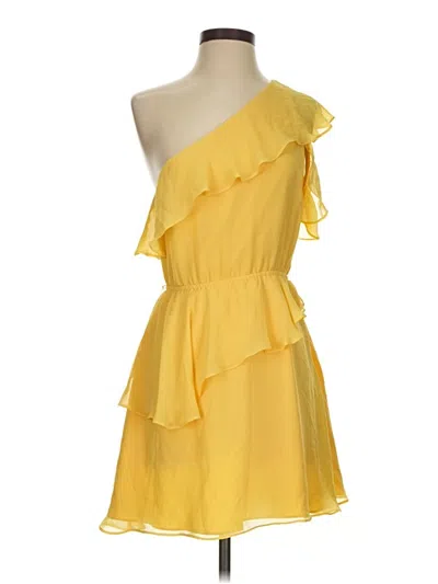 Pre-owned Ali & Jay Cocktail Dress In Yellow